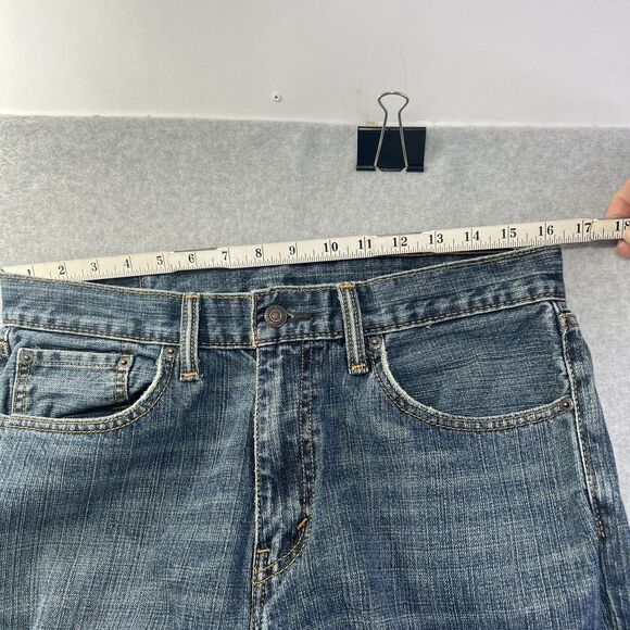 Levi's 559 32x32 Jeans Men Blue Levi relaxed fit straight actual 32x30 - Picture 4 of 13